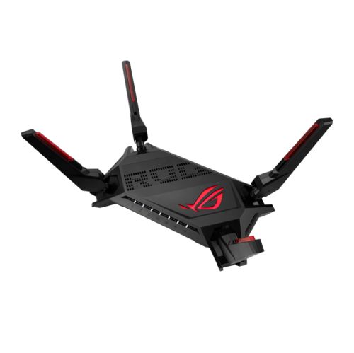Asus (GT-AX6000) ROG Rapture AX6000 Dual Band Gaming Wi-Fi 6 Router, 2x 2.5G LAN, WAN Aggregation, RGB, AiMesh, Game Acceleration Asus (GT-AX6000) ROG Rapture AX6000 Dual Band Gaming Wi-Fi 6 Router, 2x 2.5G LAN, WAN Aggregation, RGB, AiMesh, Game Acceleration